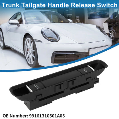 Hood Decklid Release Trunk Switch for Porsche 911, 718 Boxster (2016-2023)