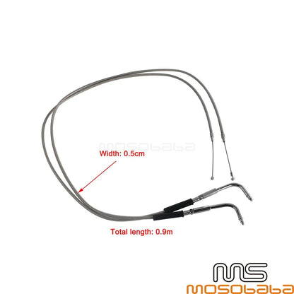 Throttle Oil Cable Wires for Harley Sportster XL883 XL1200 (1996-2015)