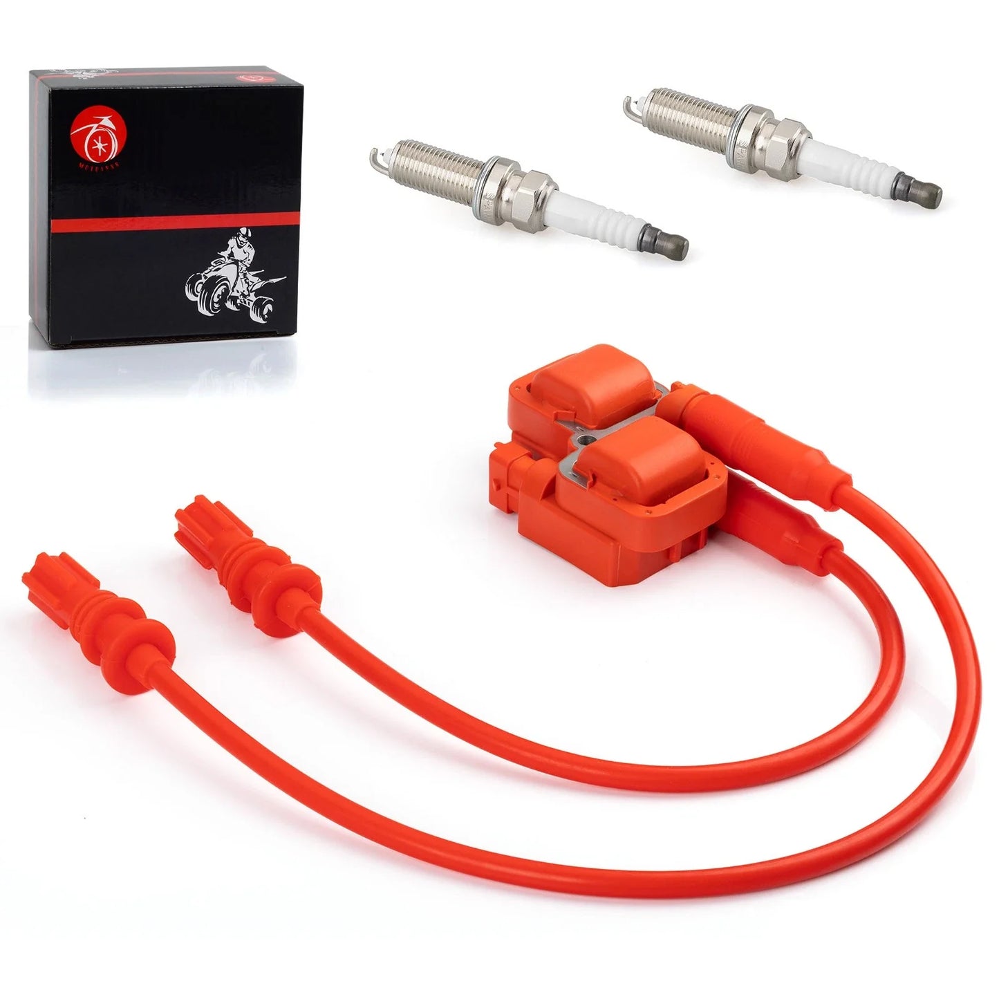 Ignition coil & spark plug cap w/ wire for Polaris Sportsman SP 850 (2019–2019)