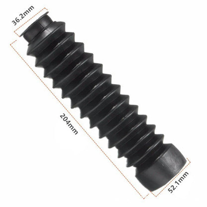 Black Front Fork Dust Boots for Honda CG125 Dirt Bike
