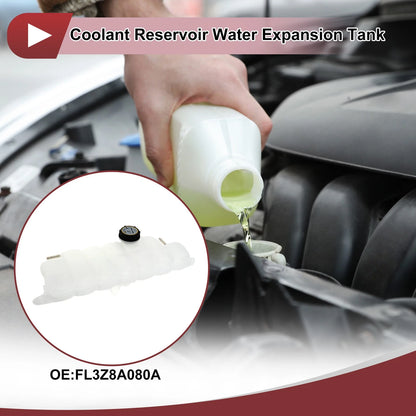 Coolant Expansion Overflow Tank with Cap No.FL3Z8A080A for Ford Expedition (1997–2002)