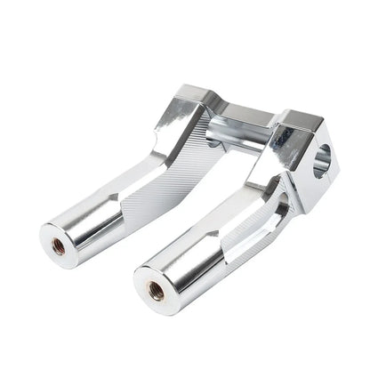 Chrome 6'' Pullback Handlebar Risers Clamp for Harley 1'' Handlebar