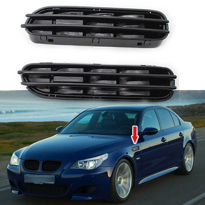 M5 Side Fender Air Flow Vents Grille for BMW 5 Series E39 E60 E61 (1991–2010)