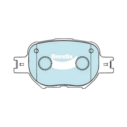 Set of 4 Bendix Front Disc Brake Pads for Toyota Celica (1999–2005)