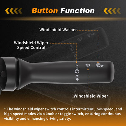 Windshield Wiper Control Switch for Toyota Corolla (2008–2011) No. 8465202390