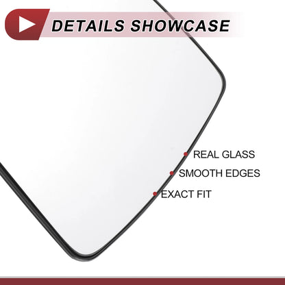 Left Driver Side Mirror Glass for Chevrolet Impala (2006–2013)