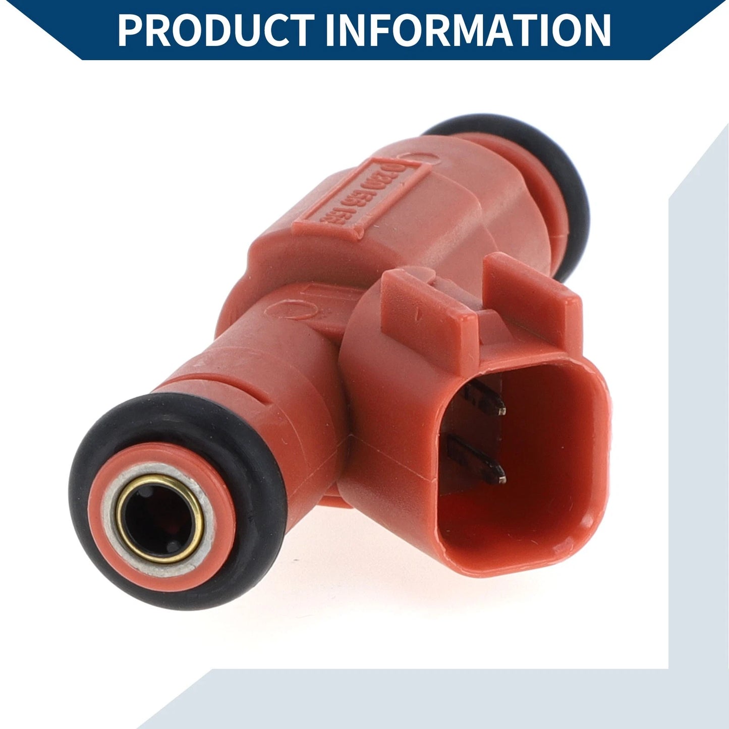 Fuel Injector No.0280156156/3M4G-BA for Mazda 6 (2003–2004) 1 Pc Red