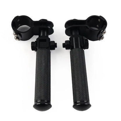 1 Pair CNC Folding Foot Pegs for Universal Motorcycle
