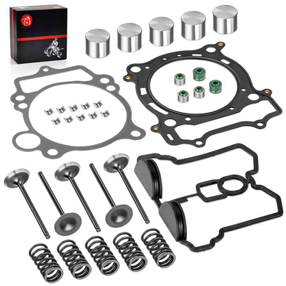 Intake Exhaust Valve Spring Gasket Kit for Yamaha WR450F YZ450F YFZ450 (2003–2009)