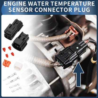 2 Pin Engine Water Temperature Sensor Connector Plug for Nissan