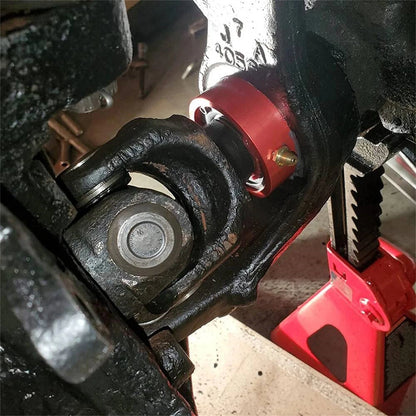 1 Pair Black Front Axle Tube Seal for Jeep Wrangler TJ (2004-2006)