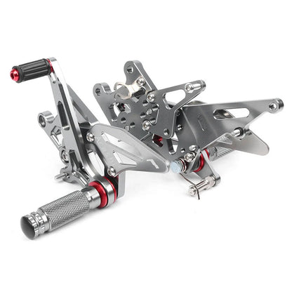 Rear Foot Pegs Set for Honda CBR600RR 2009-2018 ( Grey)