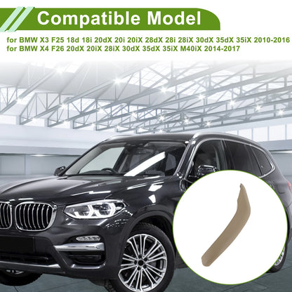 Door Panel Handle Pull Trim Cover for BMW X3 F25 (2010–2016) Beige