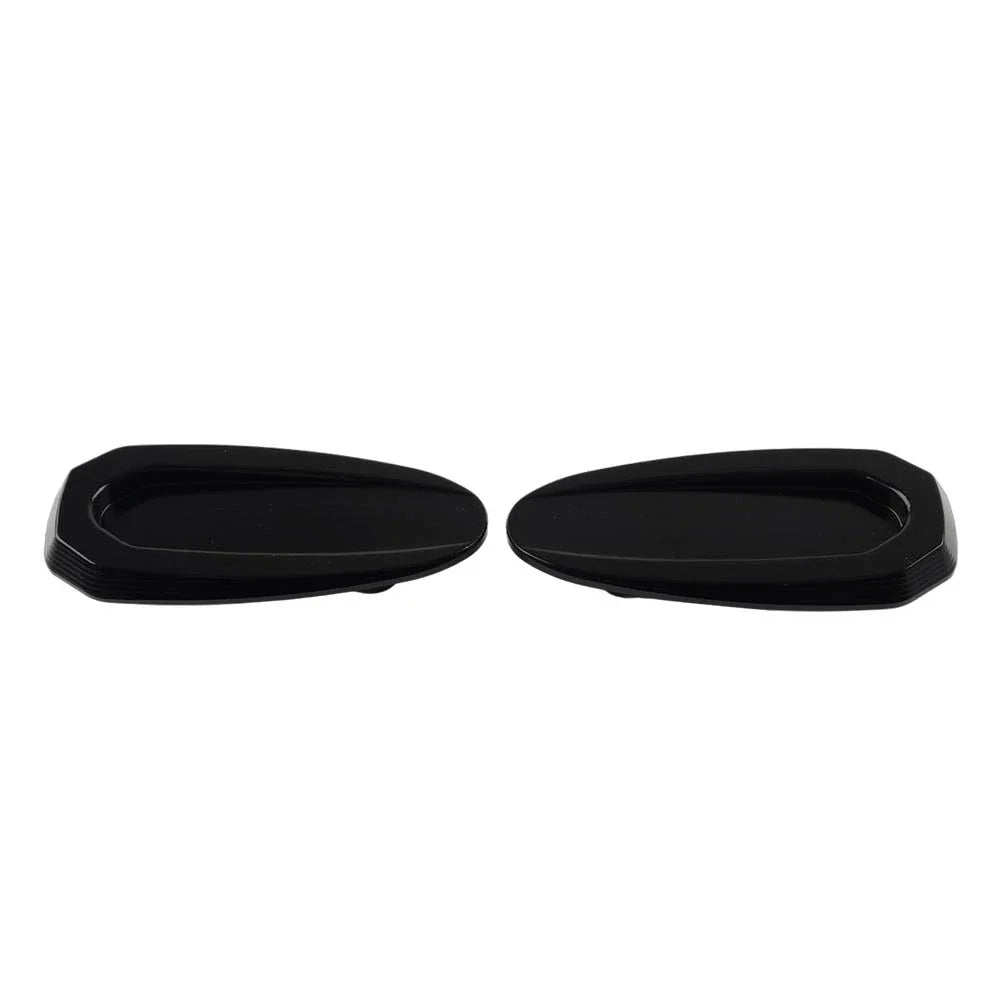 Rearview Mirror Block Off Base Plates Cover for BMW S1000RR (2020-2023)  Black