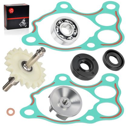 Water Pump Impeller Shaft Gear Kit for Honda CR500R (1986–2001)