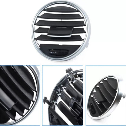 Black Plastic Middle Dashboard Air Vent Outlet Panel for Mercedes-Benz (2007-2012)