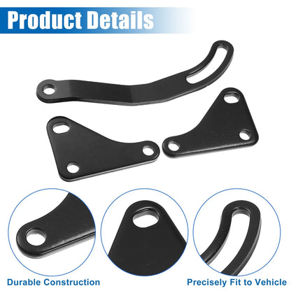 Power Steering Pump Bracket Kit for Chevy 262 265 283 302 (1960-1980)