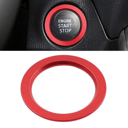 Engine Start Stop Button Trim Ring for Toyota Tacoma Yaris Camry Corolla Prius (2016–2023)
