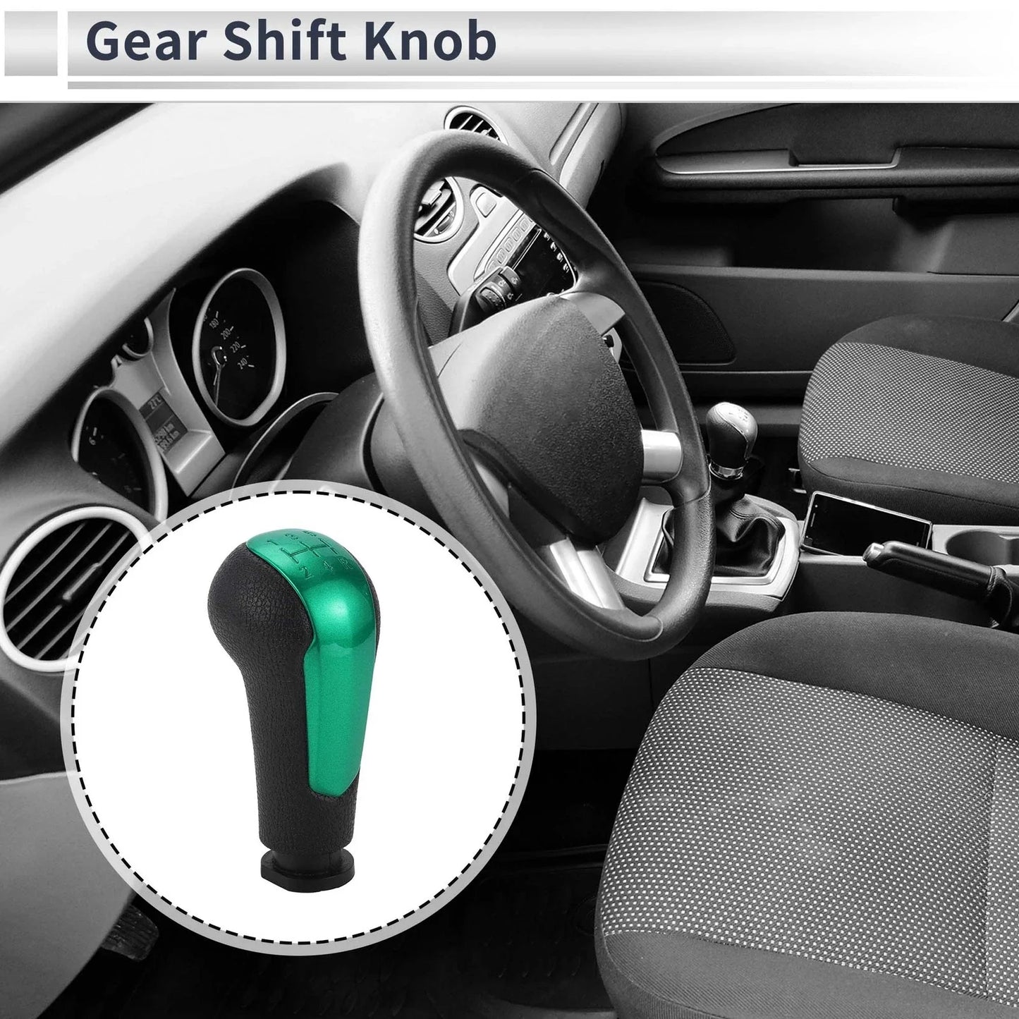 5 Speed Manual Gear Shift Knob for Chevrolet Spark (2013-2023)