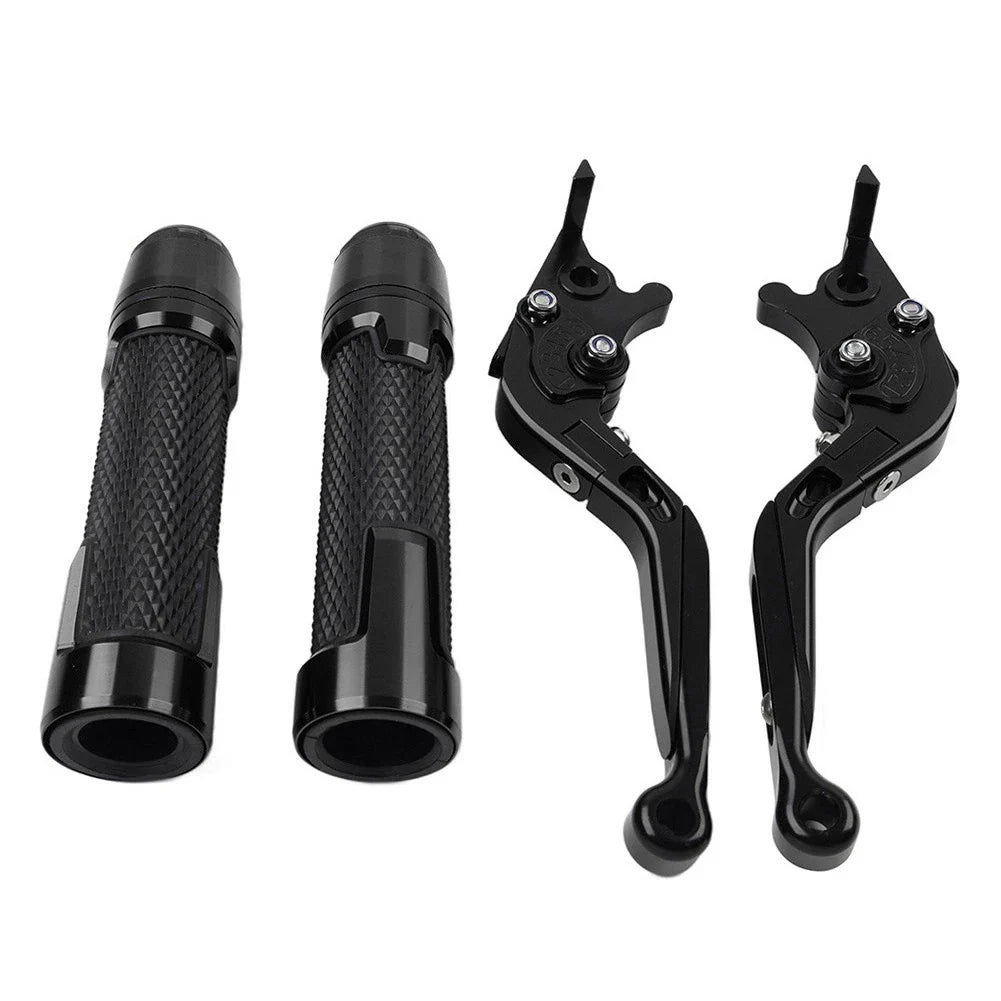 Folding Extendable Brake Clutch Levers & Handlebar Grips for Honda CBR1000RR (2004-2023)