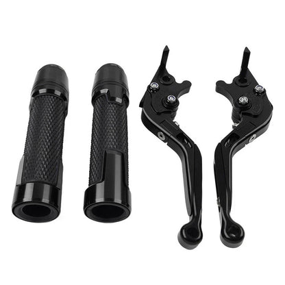 Folding Extendable Brake Clutch Levers & Handlebar Grips for Honda CBR1000RR (2004-2023)