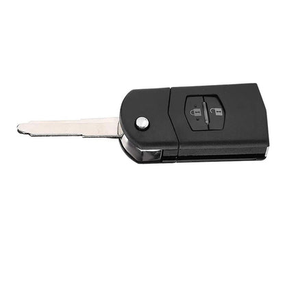 Button Remote Key Shell Case for Mazda 2, 3, 5, 6, RX8, MX5 (2003-2023)