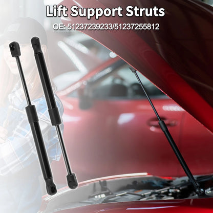 Front Hood Lift Supports Struts No. 51237239233 for BMW 1/2/3/4 Series (2011–2020)