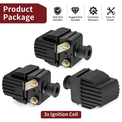 3 x Ignition Coil for Mercury & Mariner (1999–2006)