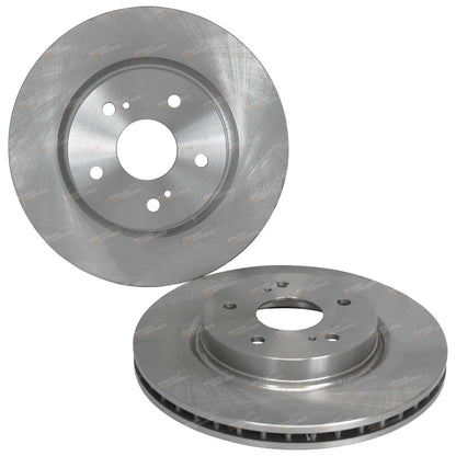 2 Front Disc Brake Rotors for Suzuki Grand Vitara (2005–2014)