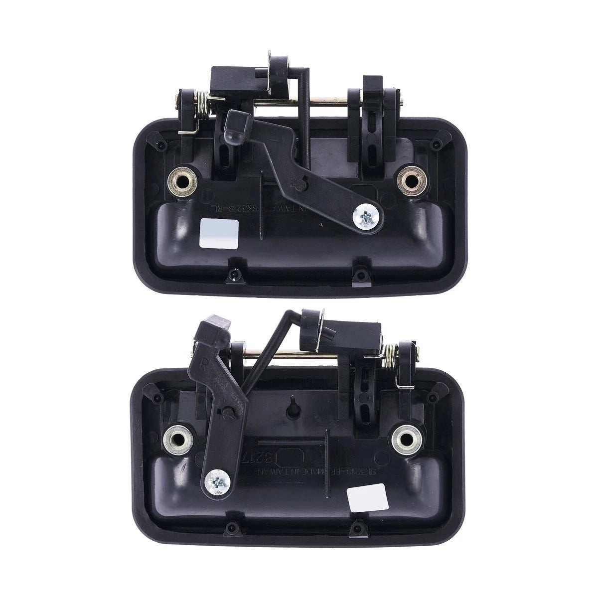 Set of 4 Outer Door Handles for Suzuki Swift (1989–1999) Black