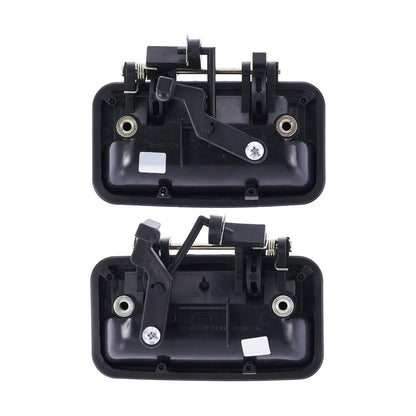 Set of 4 Outer Door Handles for Suzuki Swift (1989–1999) Black