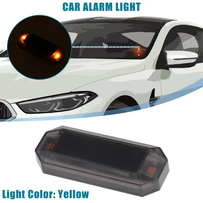 2X LED Dummy Alarm Lights for Universal Use (Solar Power)