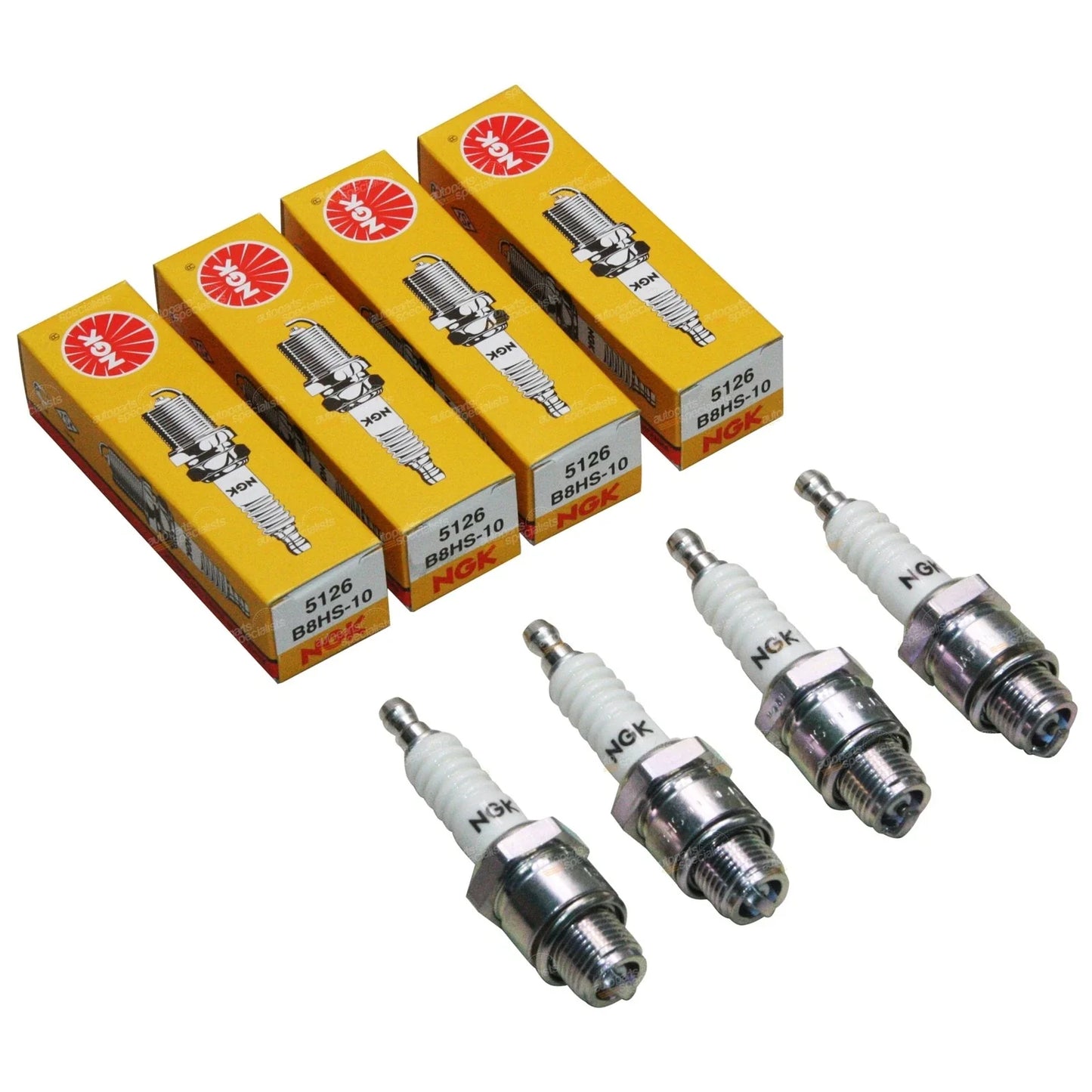 4 x NGK Spark Plug Standard Marine