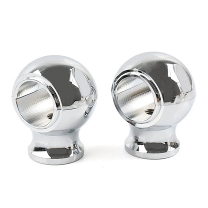 32mm 1.25" Fat Handlebar Risers Clamp Chrome for Harley Touring