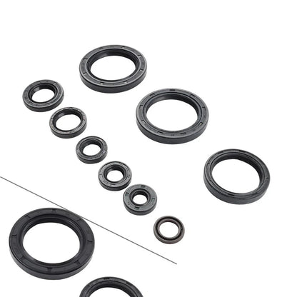 9 x Engine Oil Seal Kit for Honda CRF450X (2005-2009, 2012-2017)