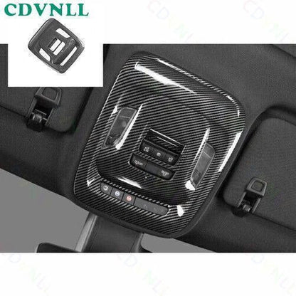 ABS Carbon Fiber Reading Light Switch Cover Trim for Buick Envision (2021–2024)