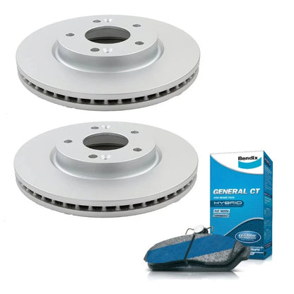 Front Brake Pads and Rotors for Hyundai i45 (2010–2015)