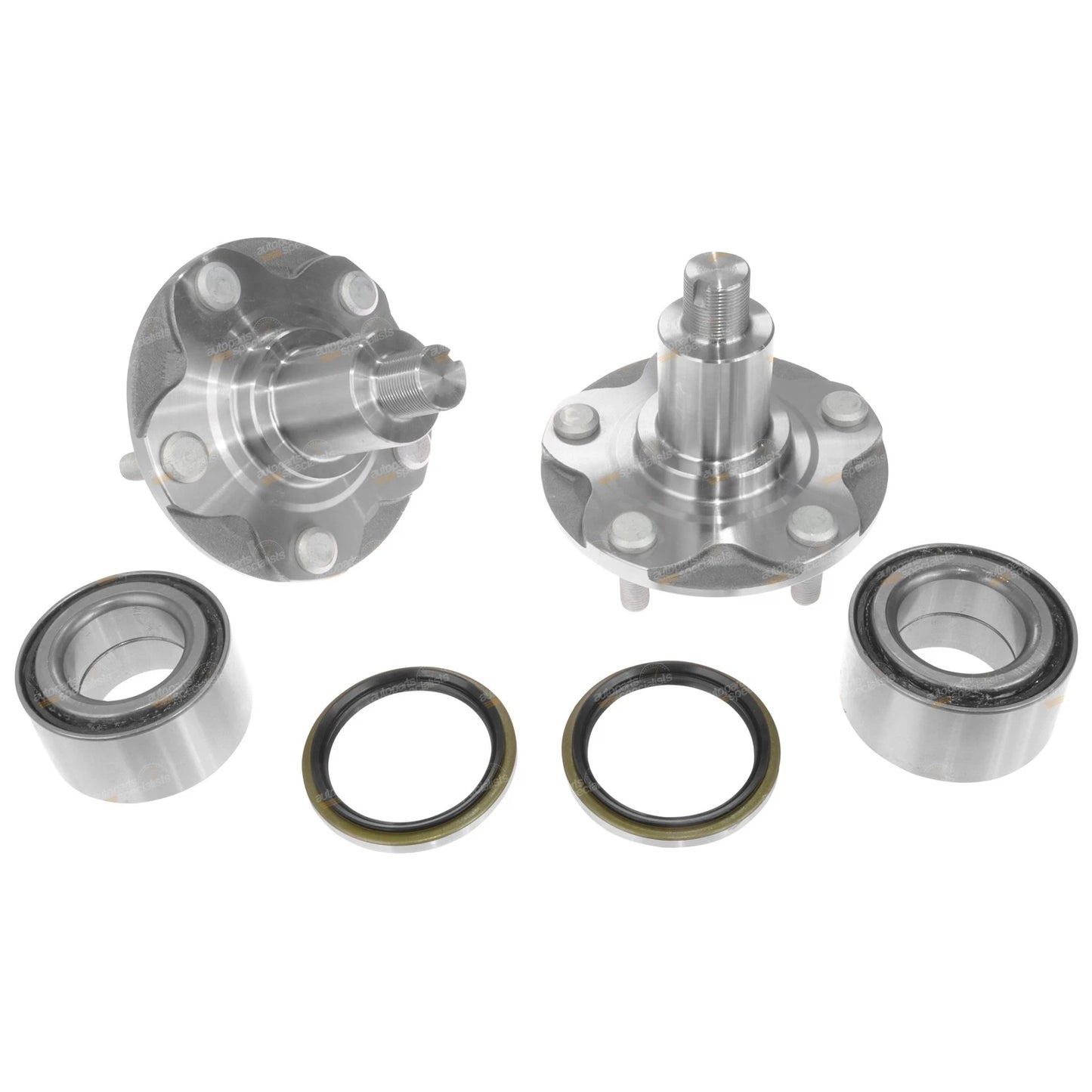 2X Front Wheel Bearing Hubs for Toyota Hilux (2005–2019)