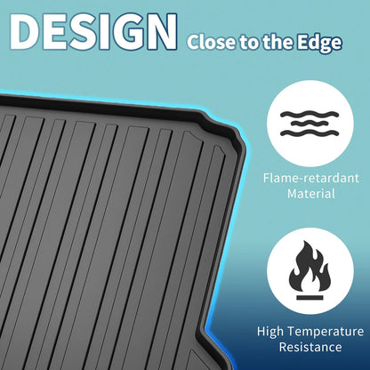 Flat Face Cargo Liner Rear Trunk Mat for Toyota Highlander (2024–2025) TPE
