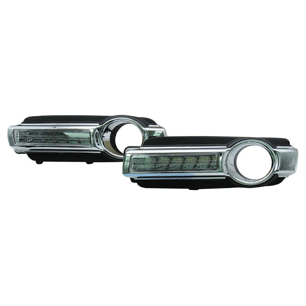 2X LED Daytime Running Lights DRL for Mitsubishi Pajero Montero V93 V97 (2015–2019)