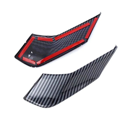 2 x Carbon Fiber A Pillar Cover Trim Decor for Toyota Corolla Cross (2022–2023)