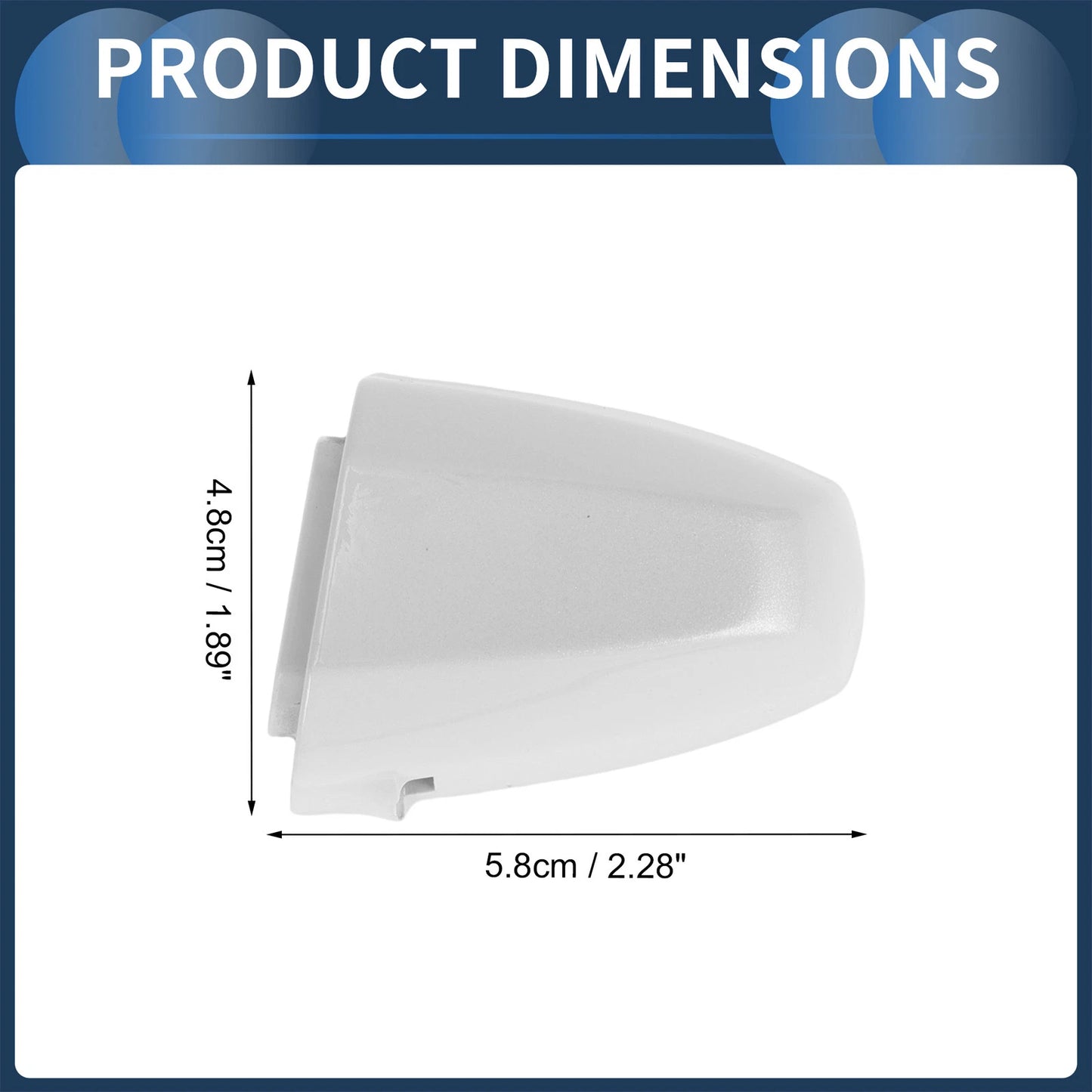Door Handle Cover Front Left No. 51217396541 for BMW X1 X2 X5 (2015–2018)