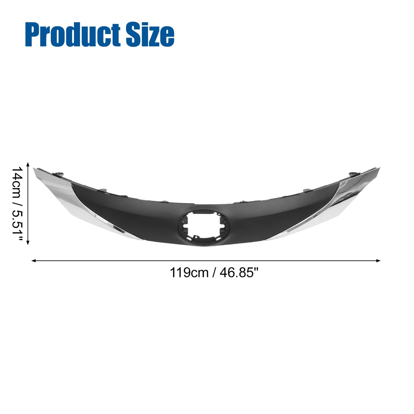 Front Hood Bumper Grille for Toyota Sienna (2011–2020) No.5311408070