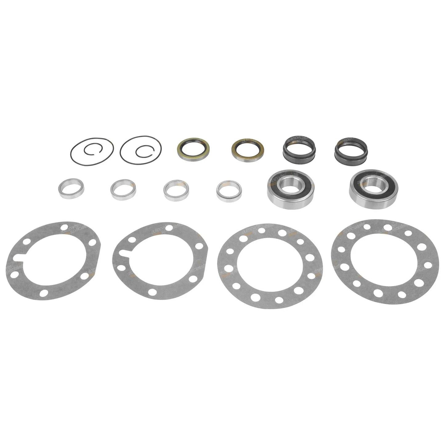 Rear Wheel Bearing Kits + Grease for Hilux 4x4 w/ABS