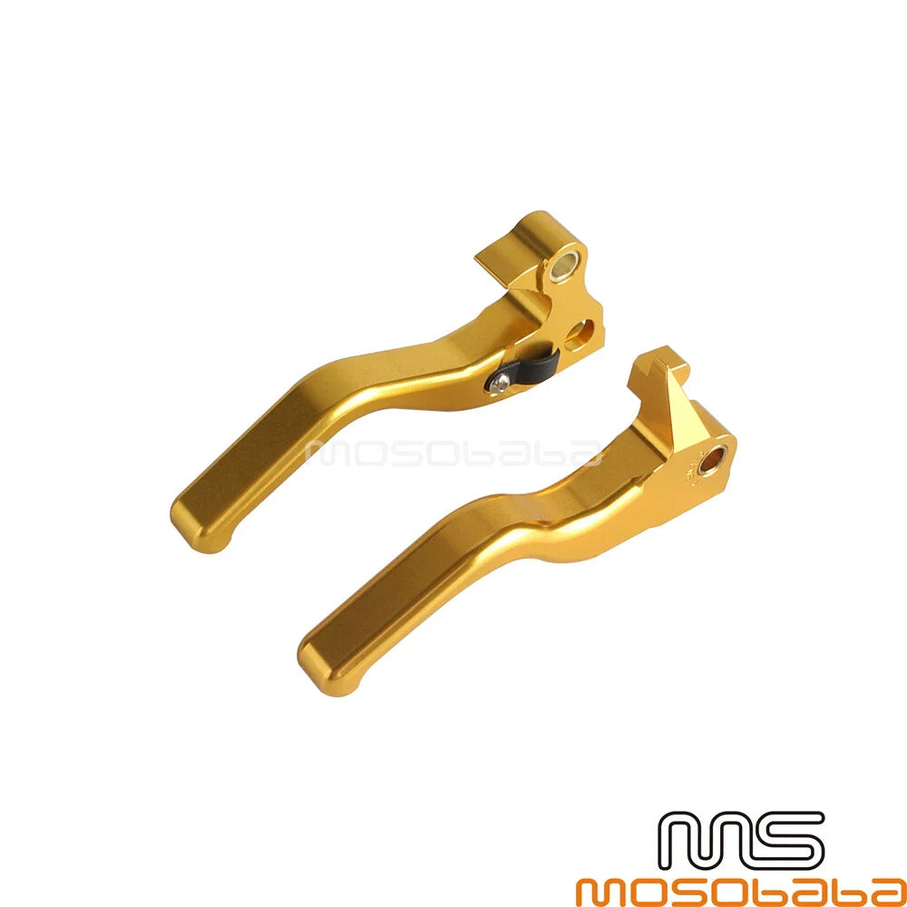 Gold Brake & Clutch Levers for Harley Sportster XL883 (2004-2023)