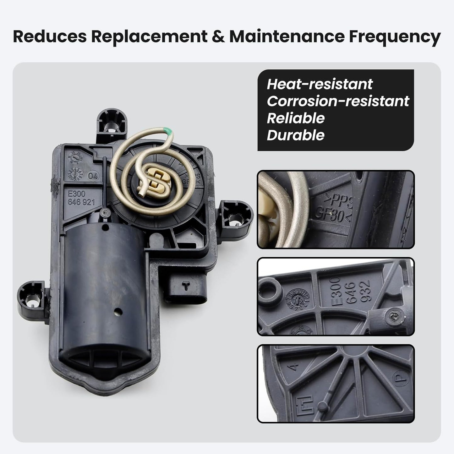 Active Exhaust Valve Actuator for Dodge Charger (2015–2022) Right Side