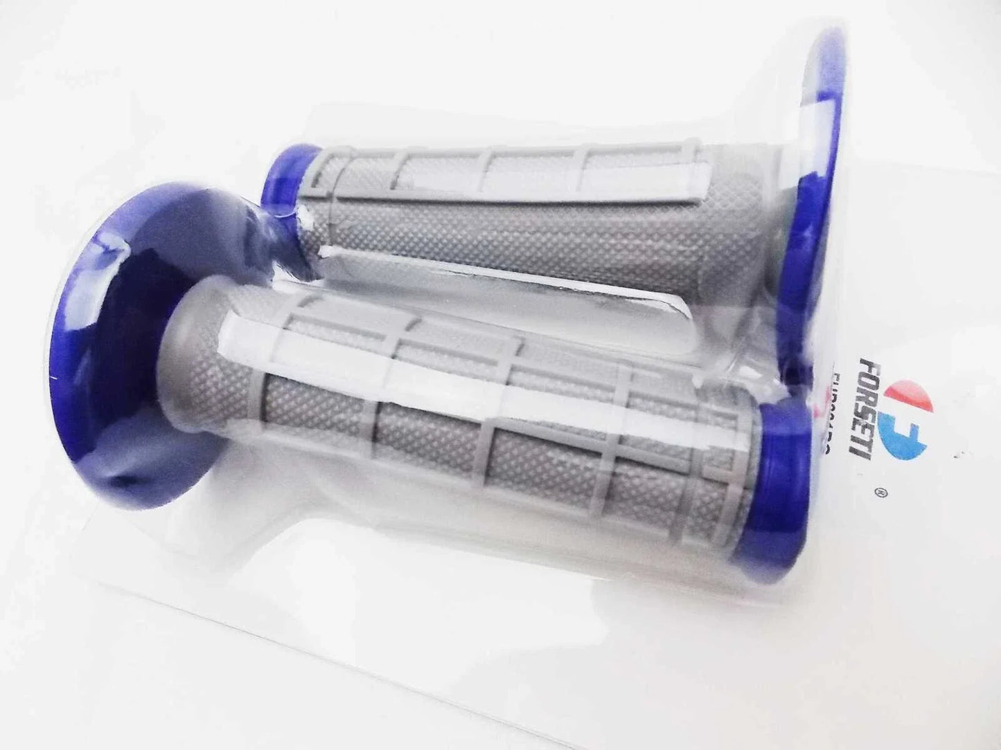 Blue Grey Hand Grip Set for Honda CR85 (2003-2007)
