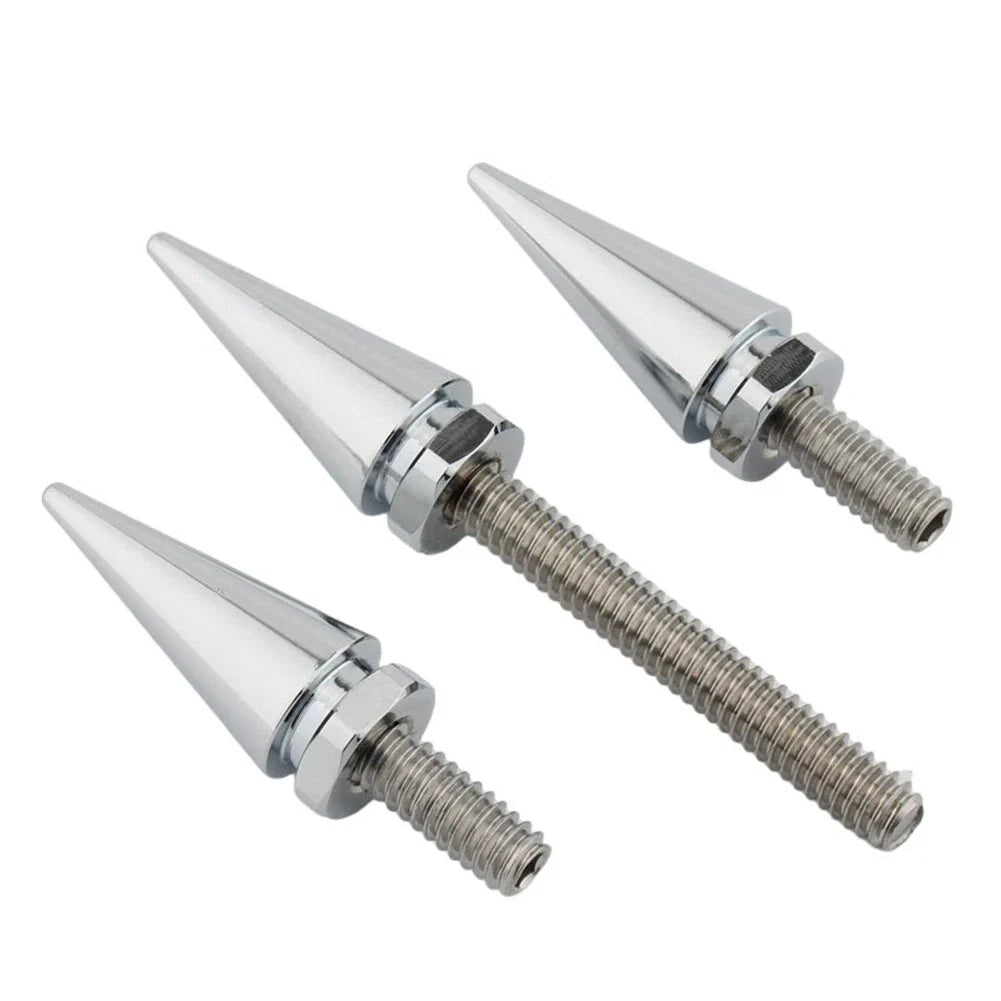 3 x 6mm Silver Windshield Screws for Harley Electra Glide (2014-2023)