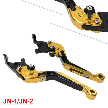 Gold Extendable Brake Clutch Levers for BMW F900R F900XR F750GS F850GS (2019-2023)