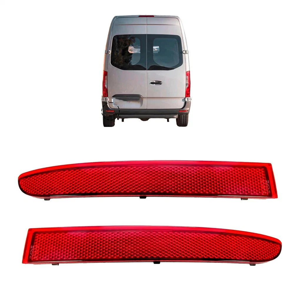 Rear Reflector Bumper for Mercedes Sprinter 1500 2500 3500 (2019-2024)